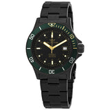 Glycine Combat Automatic Black Dial Black PVD Men's Watch #GL0273 - Watches of America