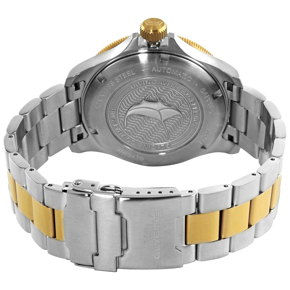 Stainless Steel Invicta Glycine Glycine Combat Sub 46 Automatic