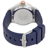 Glycine Combat Sub Automatic Blue Dial Blue Rubber Men's Watch #GL0089 - Watches of America #3