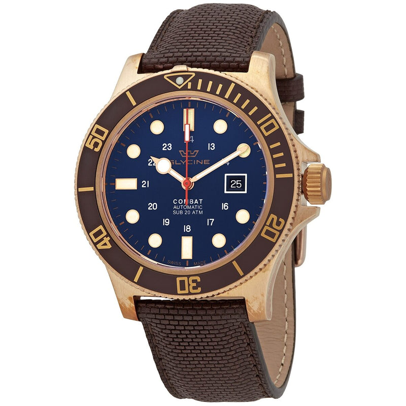 Glycine Combat Sub Automatic Men's Watch #GL0200 - Watches of America