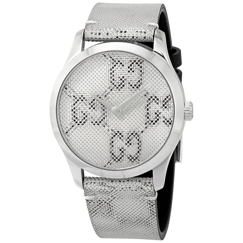 Gucci G-Timeless GG Motif Hologram Dial Unisex Watch #YA1264058 - Watches of America