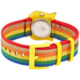 Gucci Le Marche Des Merveilles Yellow Tiger Quartz Silver Dial Men's Watch #YA146410 - Watches of America #3