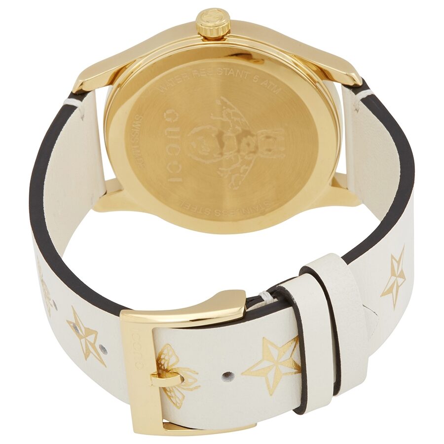 Reloj Para Mujer Guess Color Blanco Heiress Color Del Bisel Dorado Color  Del Fondo Dorado