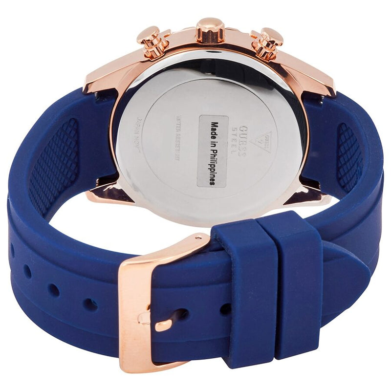 Guess Catalina Quartz Blue Dial Blue Silicone Ladies Watch W0562L3 - Watches of America #3