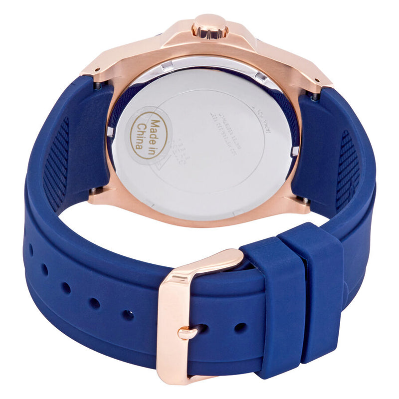 Rose Gold Guess W1049g2 Guess Legacy Blue Dial Men's Watch W1049G2