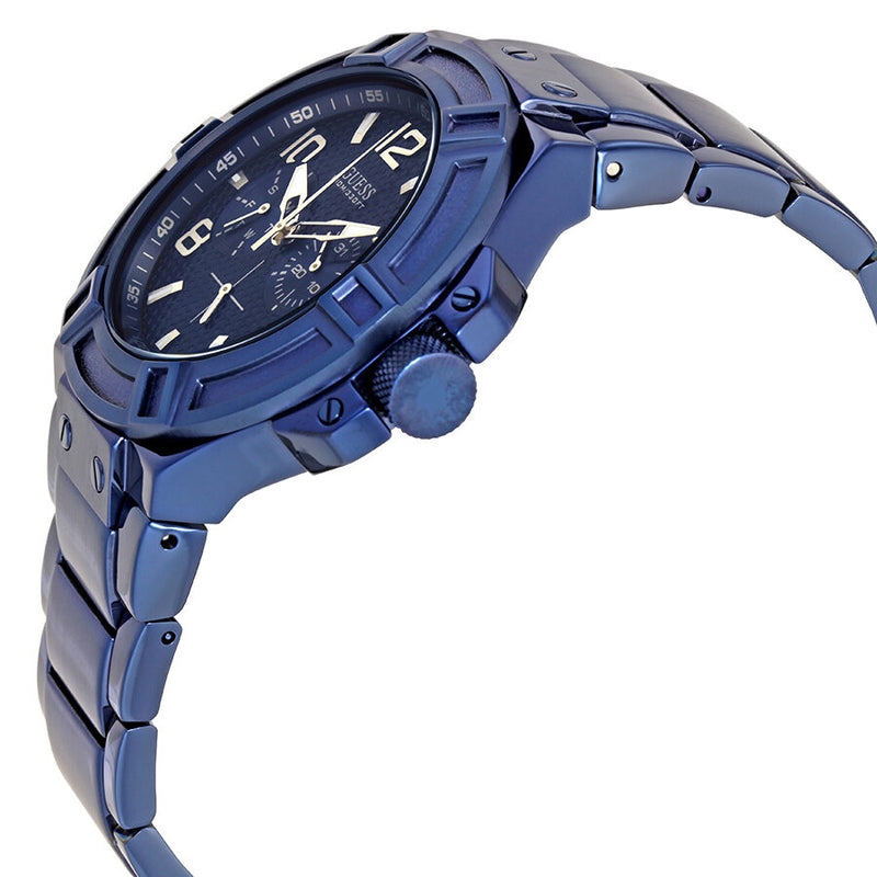 Guess Rigor Multi-Function Blue Dial Men's Watch W0218G4 - Watches of America #2