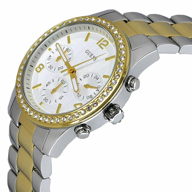 Guess Mini Spectrum Diamond Two-Tone Ladies Watch W0122L2 - Watches of America #2