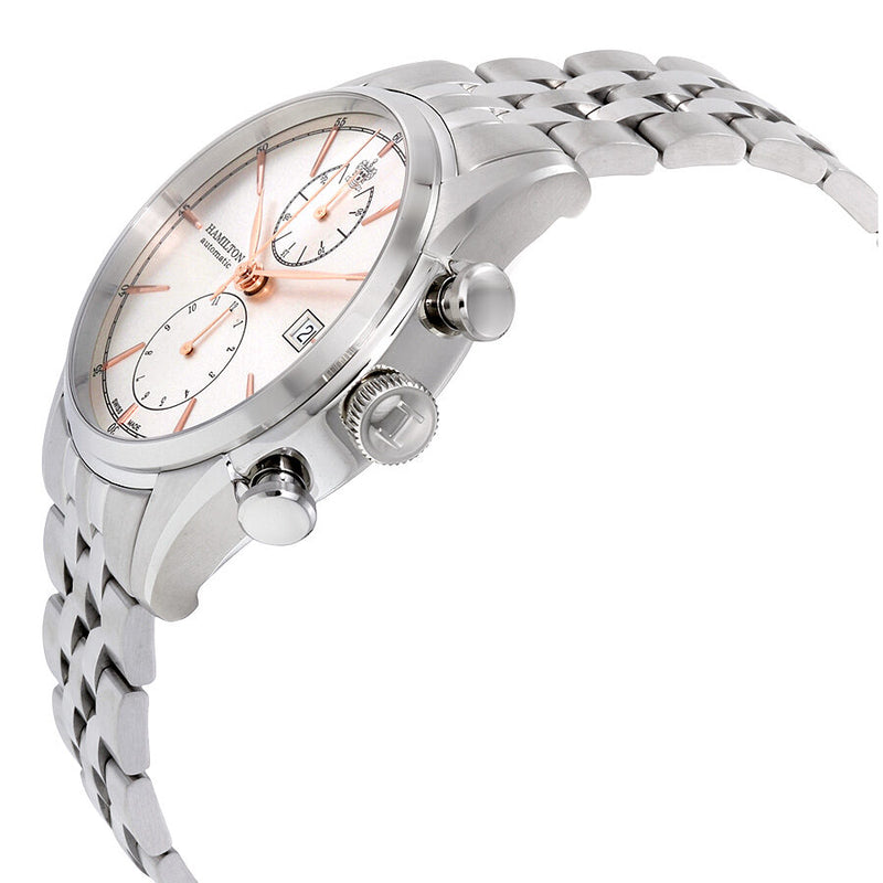 Hamilton American Classic Spirit Liberty Chronograph Silver Dial Stainless Steel Men's Watch #H32416181 - Watches of America #2
