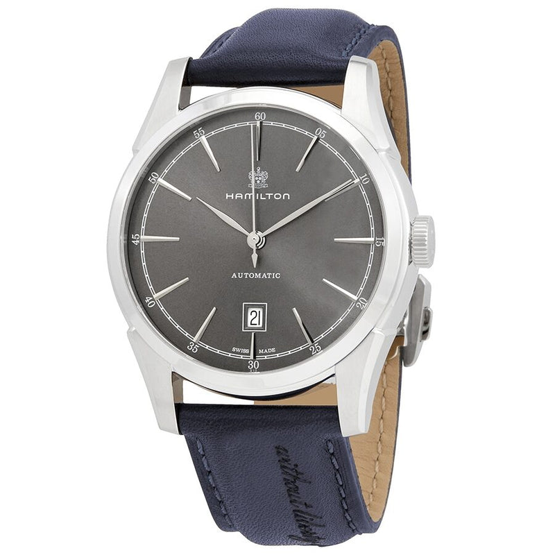 Hamilton American Classic Spirit of Liberty Automatic Grey Dial Men's Watch #H42415691 - Watches of America