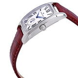 Hamilton Boulton Silver Dial Red Leather Ladies Watch #H13421811 - Watches of America #2