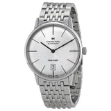 Hamilton Intra-Matic Silver Dial Stainless Steel Men's Watch #H38455151 - Watches of America