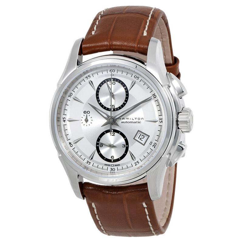 Hamilton Jazzmaster Automatic Chronograph Silver Dial Men's Watch #H32616553 - Watches of America