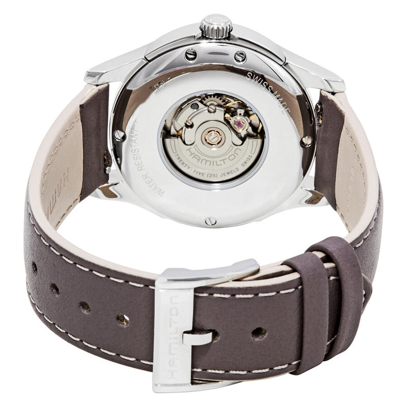 Hamilton Jazzmaster Automatic Diamond Silver Dial Ladies Watch #H32315891 - Watches of America #3