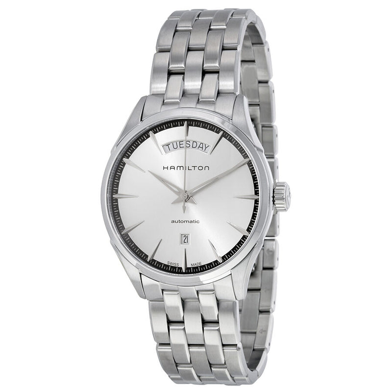 Hamilton Jazzmaster Automatic Silver Dial Stainless Steel Men's Watch #H42565151 - Watches of America