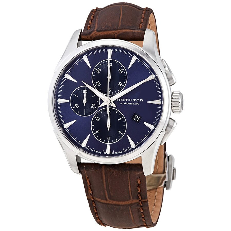Hamilton Jazzmaster Chronograph Automatic Blue Dial Men's Watch #H32586541 - Watches of America