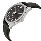 Hamilton Jazzmaster Grey Dial Black Leather Men's Watch #H38411783 - Watches of America #2