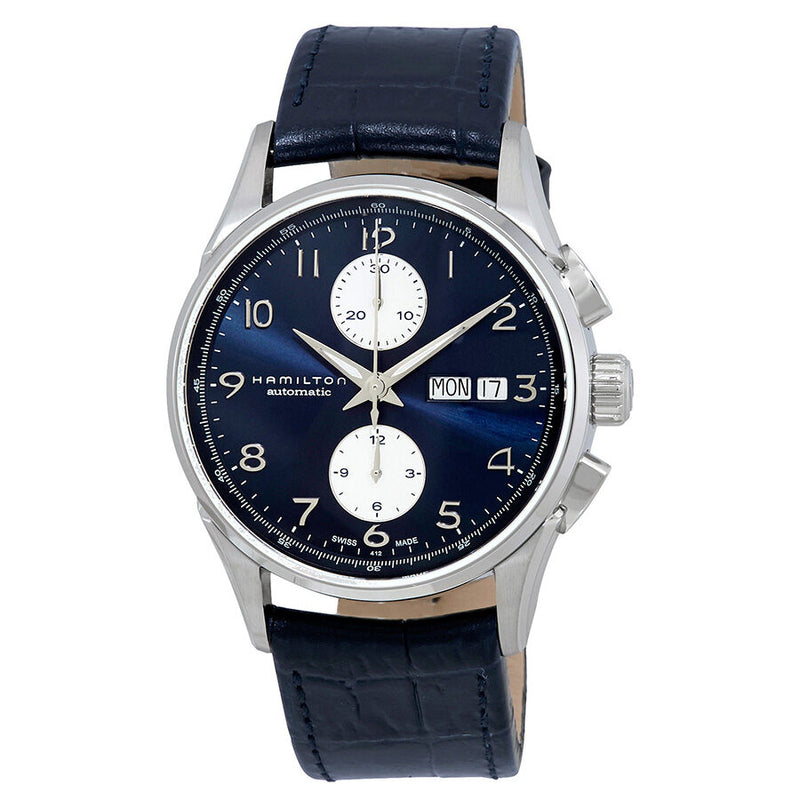 Hamilton Jazzmaster Maestro Chronograph Automatic Blue Dial Men's Watch #H32576641 - Watches of America
