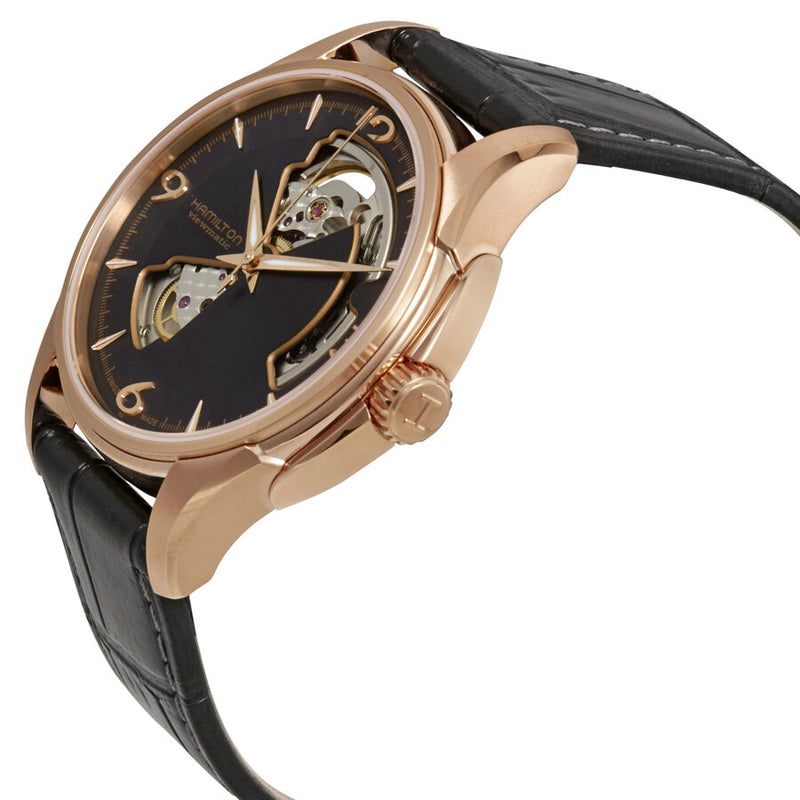 Hamilton jazzmaster open outlet heart rose gold