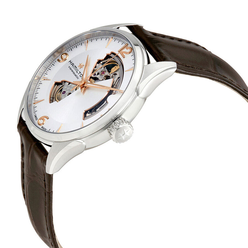 Hamilton Jazzmaster Open Heart Silver Dial Men's Watch #H32705551 - Watches of America #2