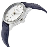 Hamilton Jazzmaster Silver Dial Blue Leather Ladies Watch #H42215651 - Watches of America #2