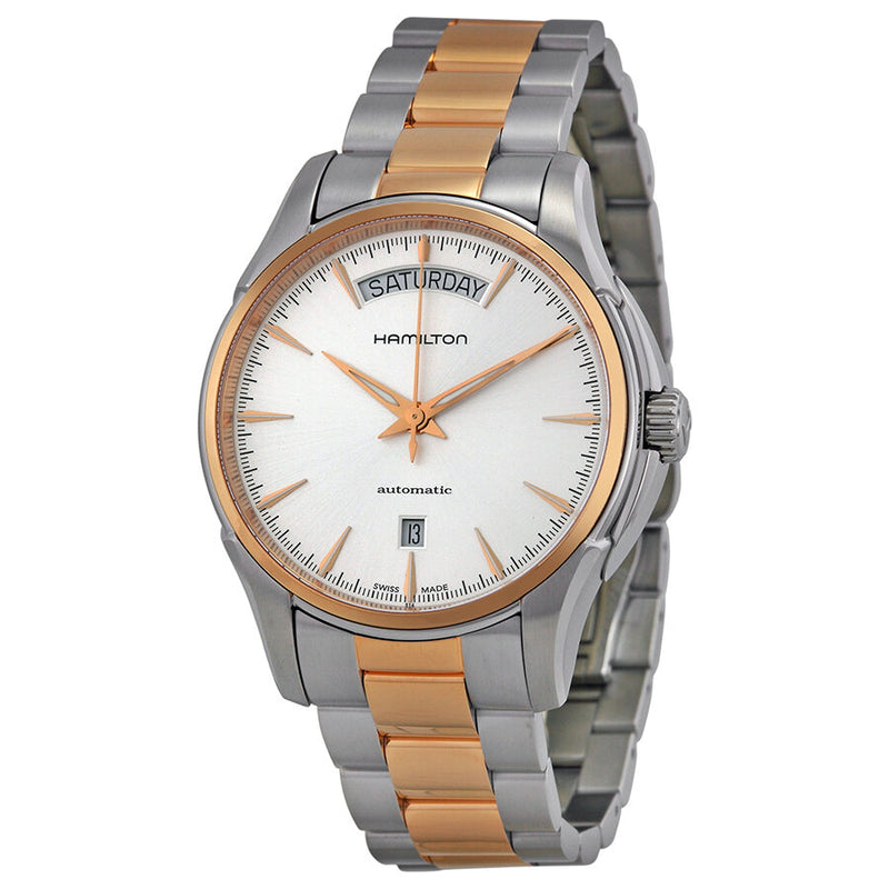Hamilton Jazzmaster Automatic Silver Dial Two-tone Men's Watch #H32595151 - Watches of America