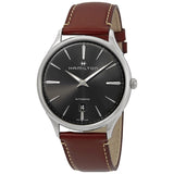 Hamilton Jazzmaster Thinline Automatic Grey Dial Men's Watch #H38525881 - Watches of America