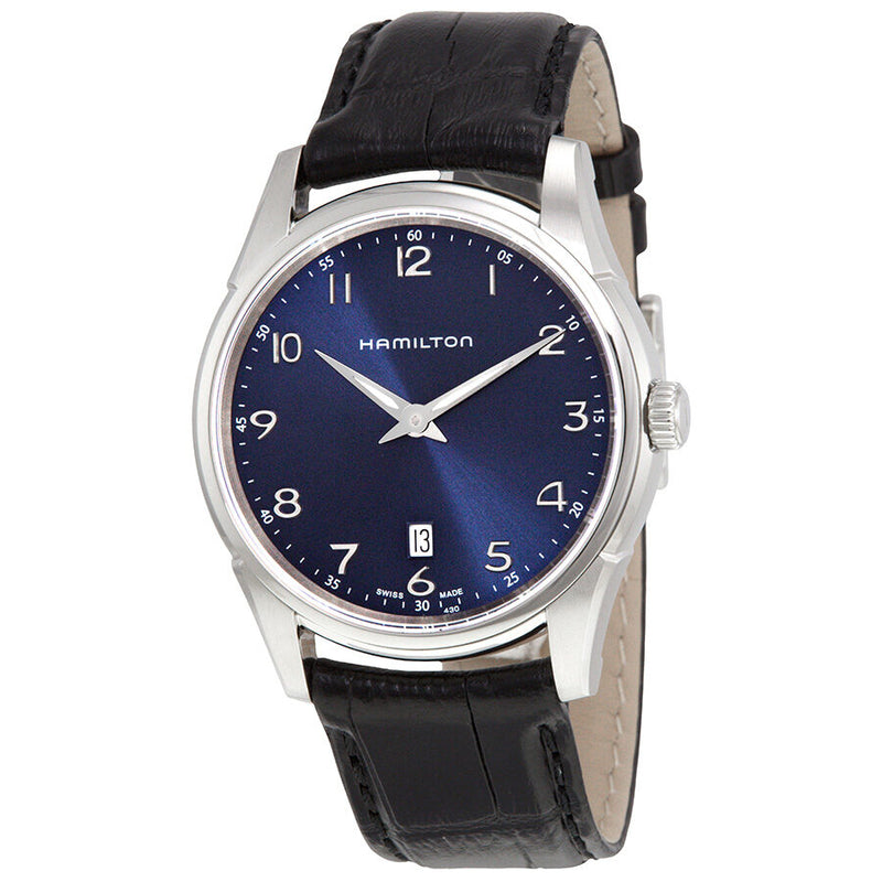 Hamilton Jazzmaster Thinline Blue Dial Men's Watch #H38511743 - Watches of America