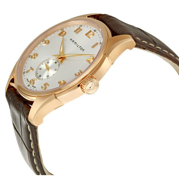 Hamilton Jazzmaster Thinline Rose Gold PVD Men's Watch #H38441553 - Watches of America #2