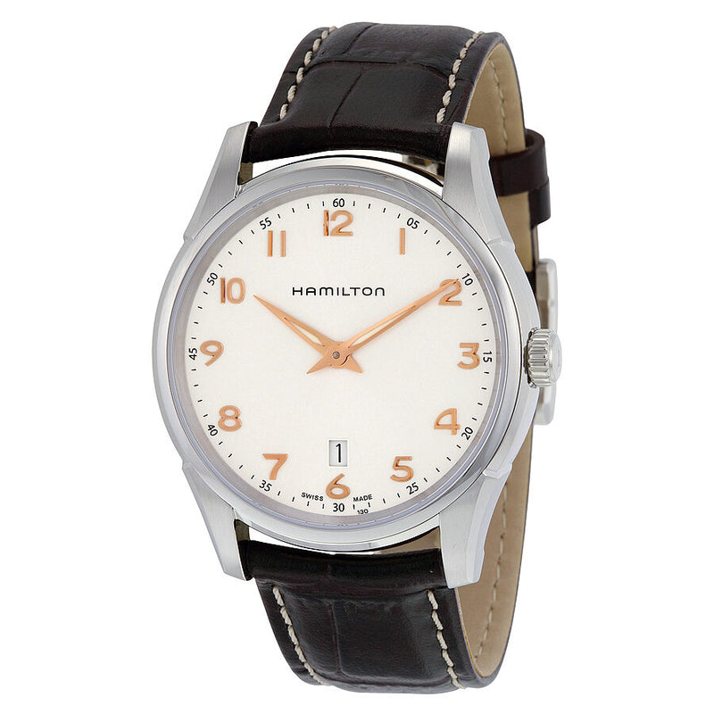 Hamilton Jazzmaster Thinline Silver Dial Men's Watch #H38511513 - Watches of America
