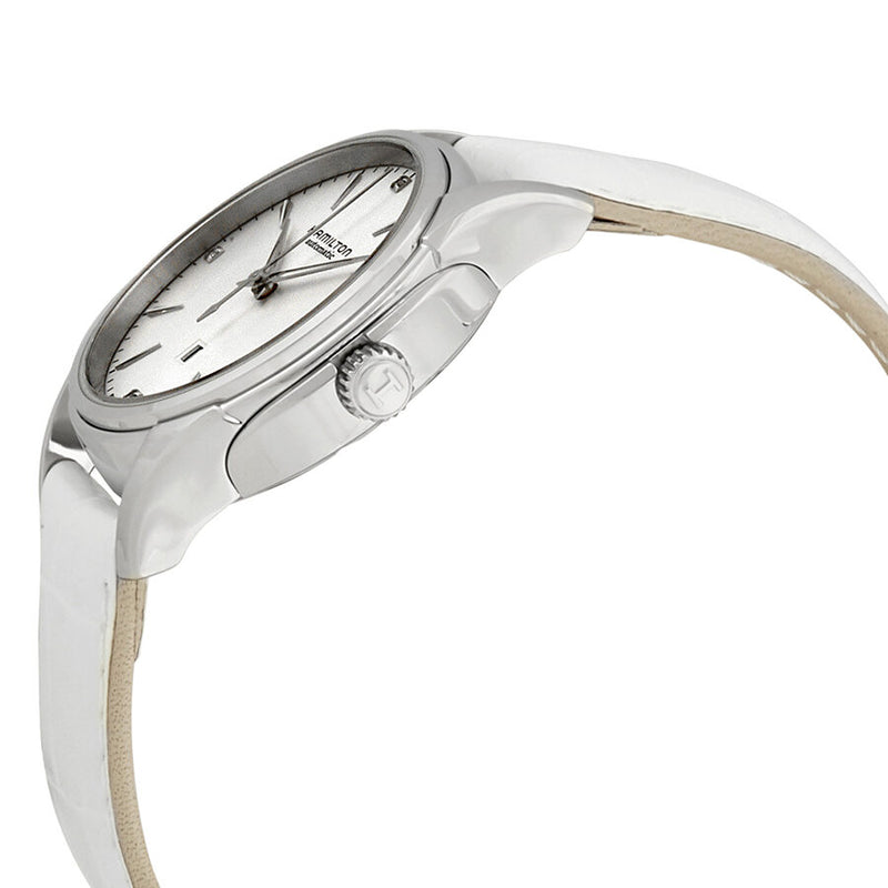 Hamilton Jazzmaster Viewmatic Automatic Silver Dial Ladies Watch #H32315811 - Watches of America #2