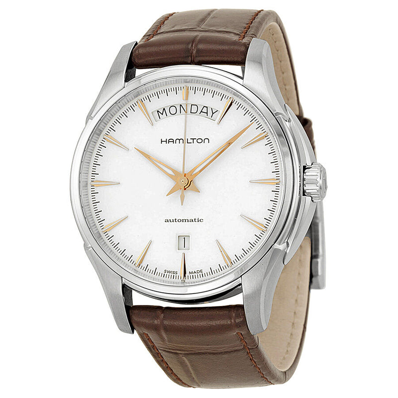 Hamilton Jazzmaster White Dial Stainless Steel Men's Watch #H32505511 - Watches of America
