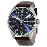 Hamilton Khaki Aviation Pilot Automatic Blue Dial Men's Watch #H64715545 - Watches of America