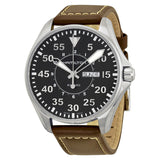 Hamilton Khaki Aviation Pilot Black Dial Men's Watch #H64611535 - Watches of America