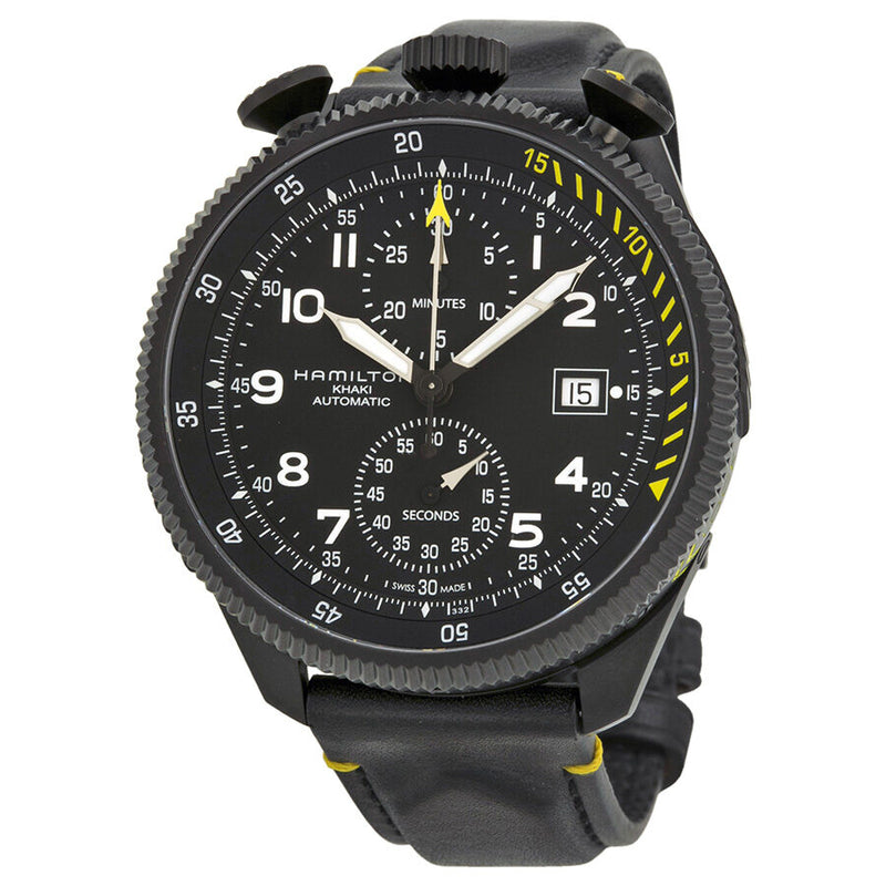 Hamilton Khaki Aviation Takeoff Automatic Chronograph Men's Watch #H76786733 - Watches of America