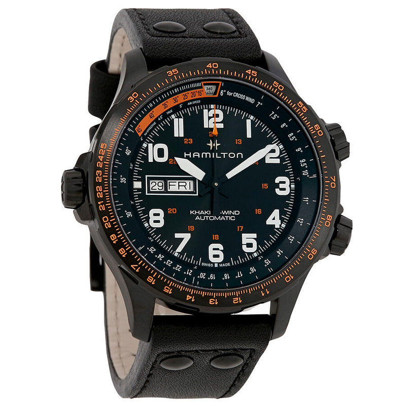 Hamilton Khaki Aviation X-Wind Automatic Men's Watch #H77785733 - Watches of America