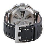 Hamilton Khaki Aviation X-Patrol Chronograph Silver Dial Black Leather Men's Watch #H76566751 - Watches of America #3