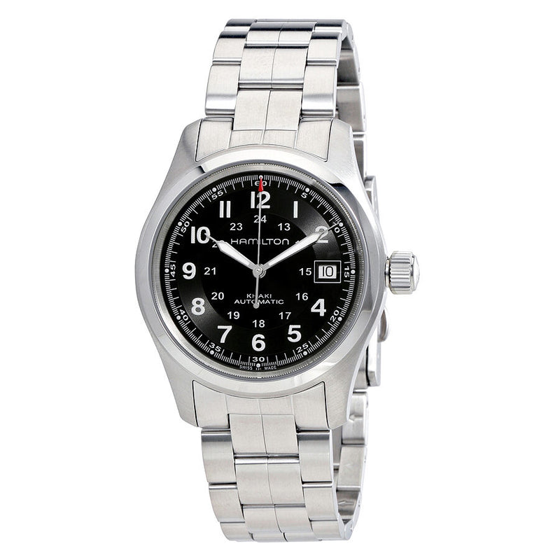 Hamilton Khaki Field Automatic Black Dial Men's Watch #H70455133 - Watches of America