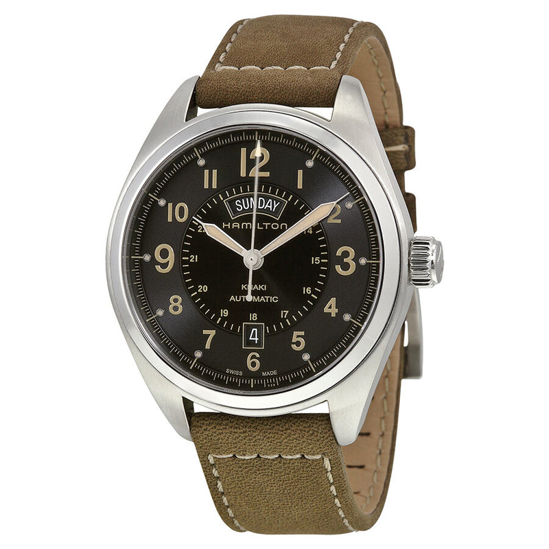 Hamilton Khaki Field Automatic Black Dial Men's Watch #H70505833 - Watches of America