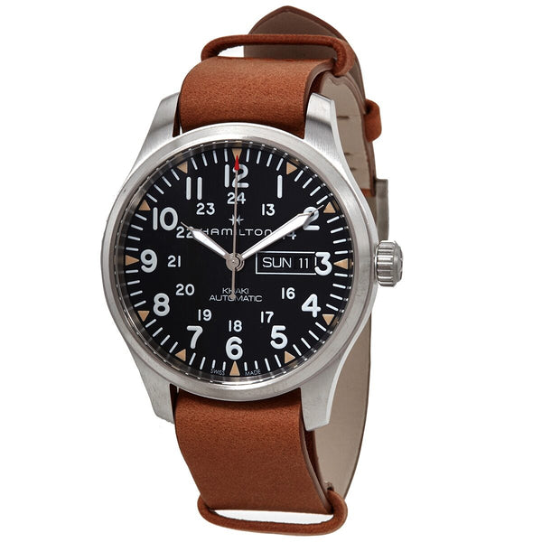 Hamilton Khaki Field Automatic Black Dial Men s Watch H70535531 Watches of America