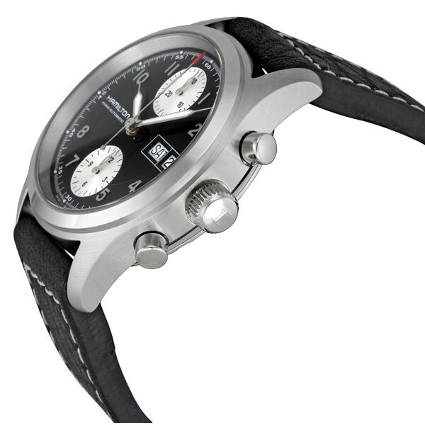 Hamilton Khaki Field Automatic Black Dial Men's Watch #H71466733 - Watches of America #2