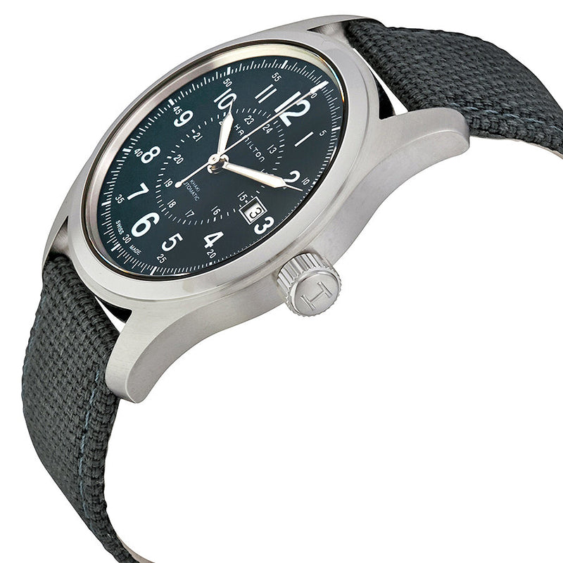 Hamilton Khaki Field Automatic Blue Dial Men's Watch #H70605943 - Watches of America #2