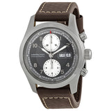Hamilton Khaki Field Automatic Chronograph Black Dial Men's Watch #H71566583 - Watches of America