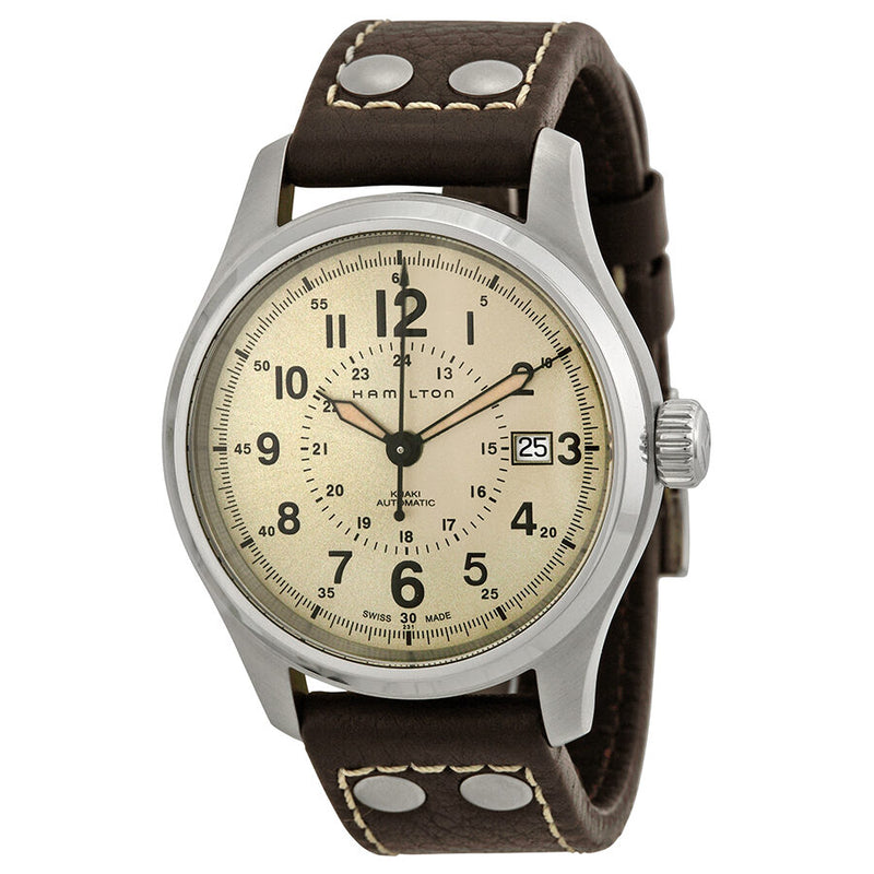 Hamilton Khaki Field Automatic Old Paper Dial Men's Watch #H70595523 - Watches of America