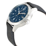 Hamilton Khaki Field Automatic Blue Dial Men's Nylon Watch #H70305943 - Watches of America #2