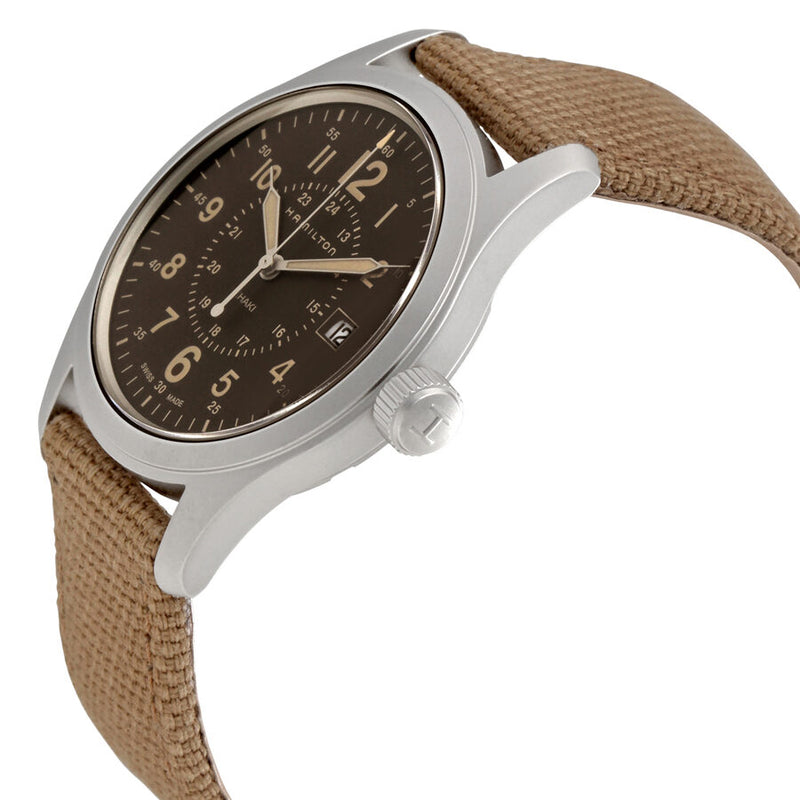 Hamilton Khaki Field Brown Dial Men's Watch #H68201993 - Watches of America #2