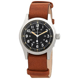 Hamilton Khaki Field Hand Wind Black Dial Men's Watch #H69439531 - Watches of America