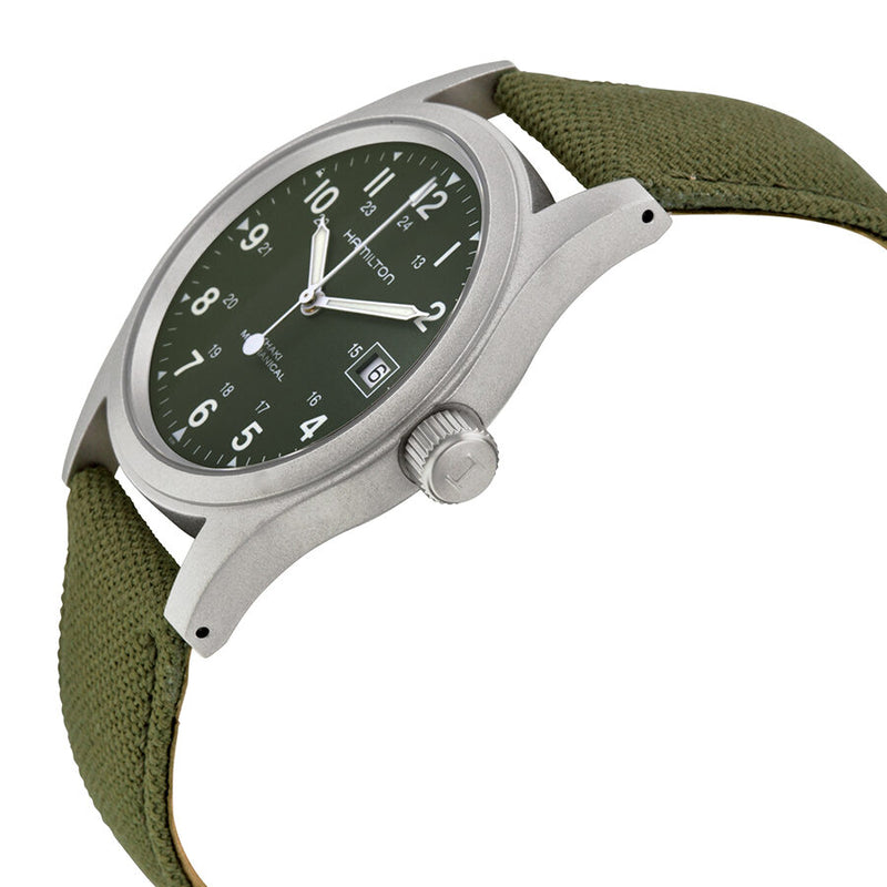 Hamilton Khaki Field Green Dial Men's Watch #H69419363 - Watches of America #2