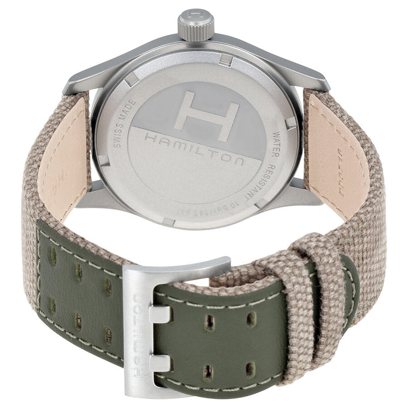 Hamilton Khaki Field Olive Geen Dial Men's Watch #H68201963 - Watches of America #3