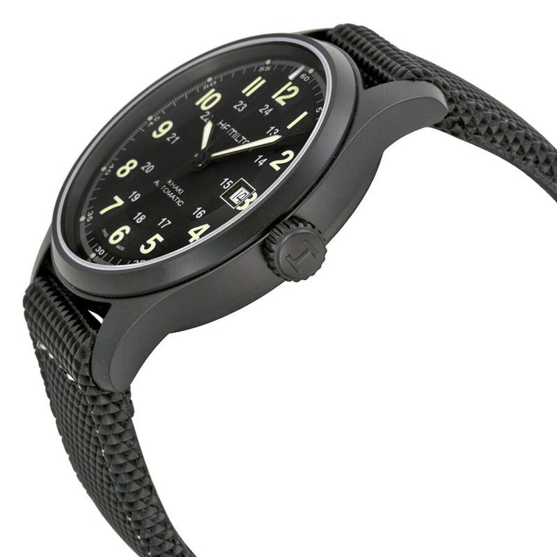 Hamilton Khaki Field Automatic Titanium Men's Watch #H70575733 - Watches of America #2