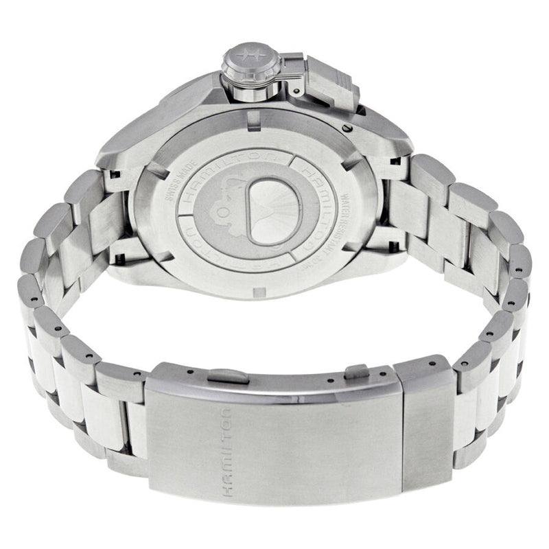 Hamilton Khaki Navy Frogman Automatic Black Dial Men's Watch #H77605135 - Watches of America #3